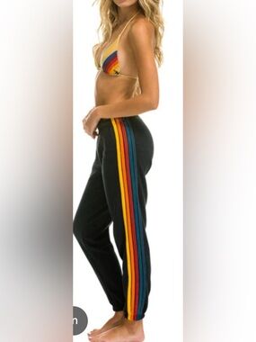 Aviator Nation 5 stripe pants